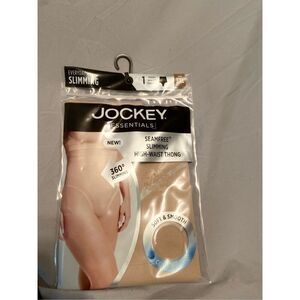 New Jockey Essentials Seam-free Slimming High Waist Thong size 3xl